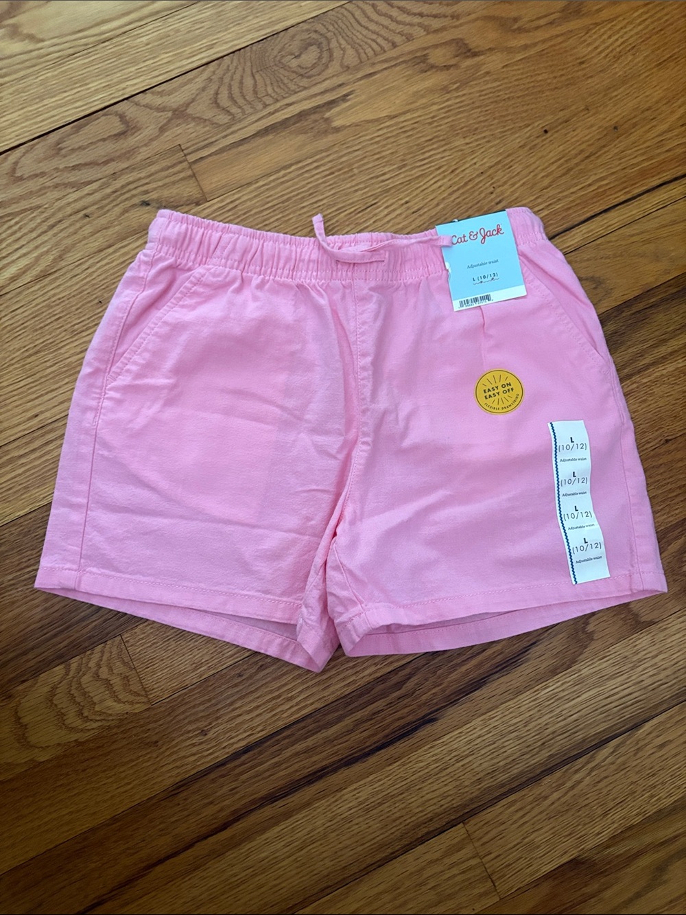 Cat & Jack Pastel Pink Drawstring Shorts